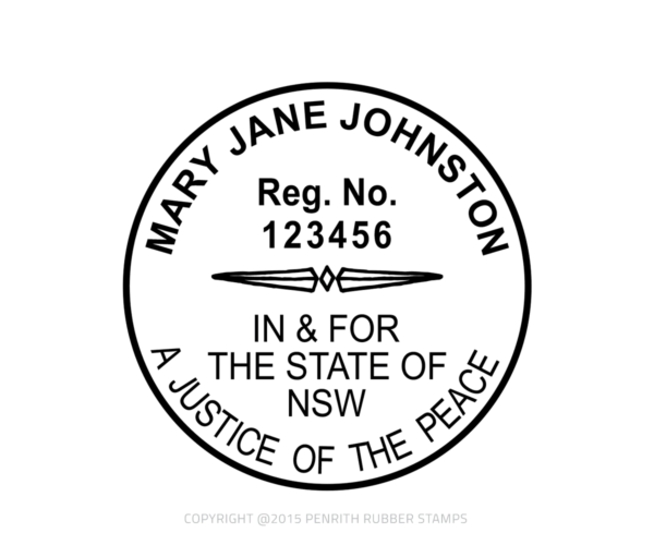 Justice of the Peace Stamp