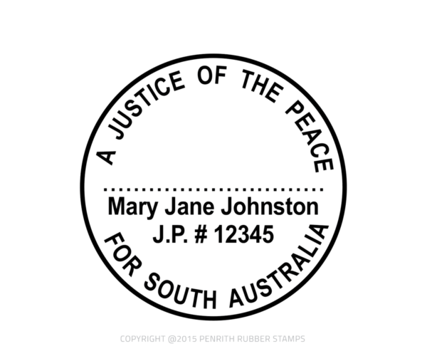 Justice of the Peace Stamp