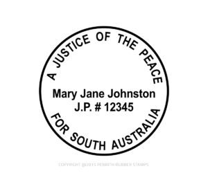 Justice of the Peace Stamp