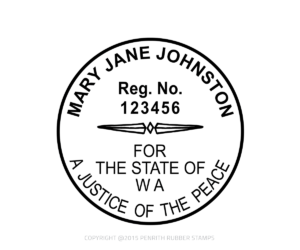 Justice of the Peace Stamp