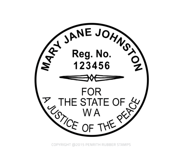 Justice of the Peace Stamp