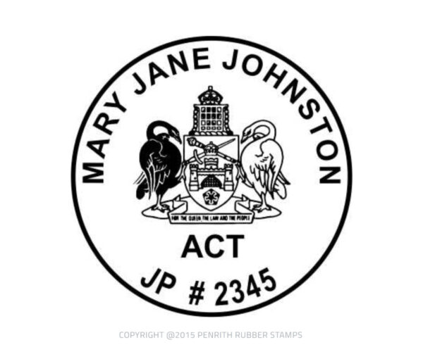 Justice of the Peace Stamp