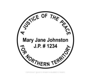 NT08 Justice of the Peace Stamp