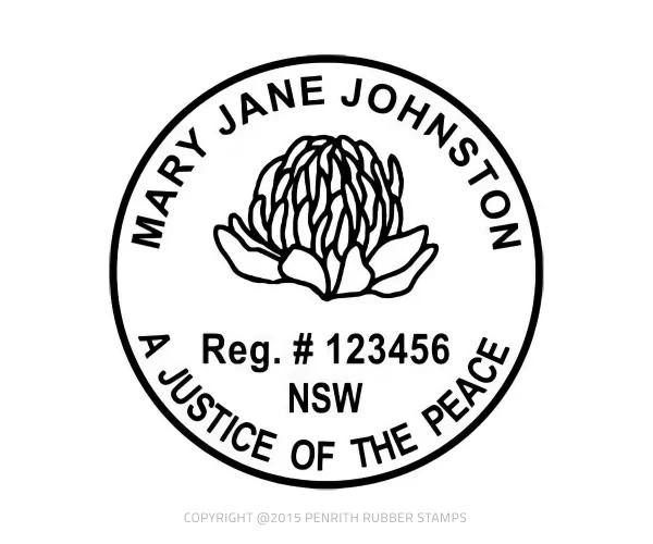 Justice of the Peace Stamp