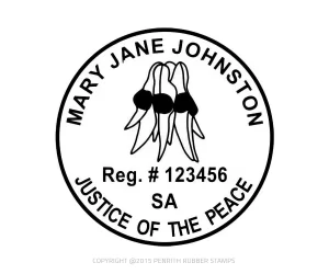 SA04A Justice of the Peace Stamp