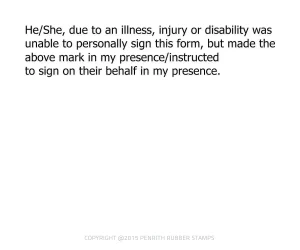 SA-INJ Justice of the Peace Stamp